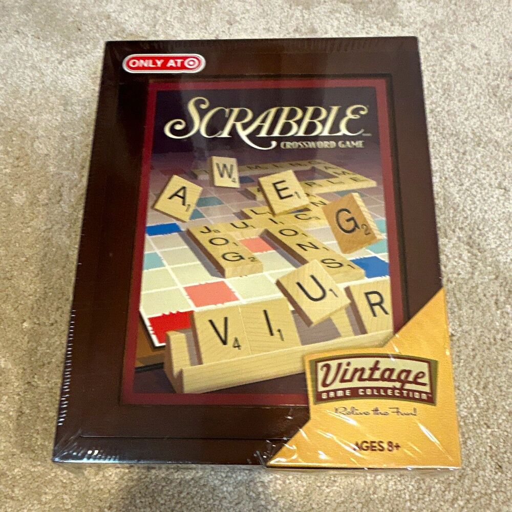 Parker Brothers Scrabble Vintage Games Collection Target Exclusive 8+